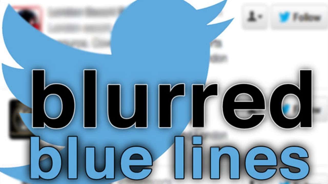 Blue twitter