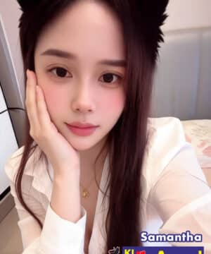 Elegant companion Samantha providing asian model companion KL services in Kuala Lumpur.